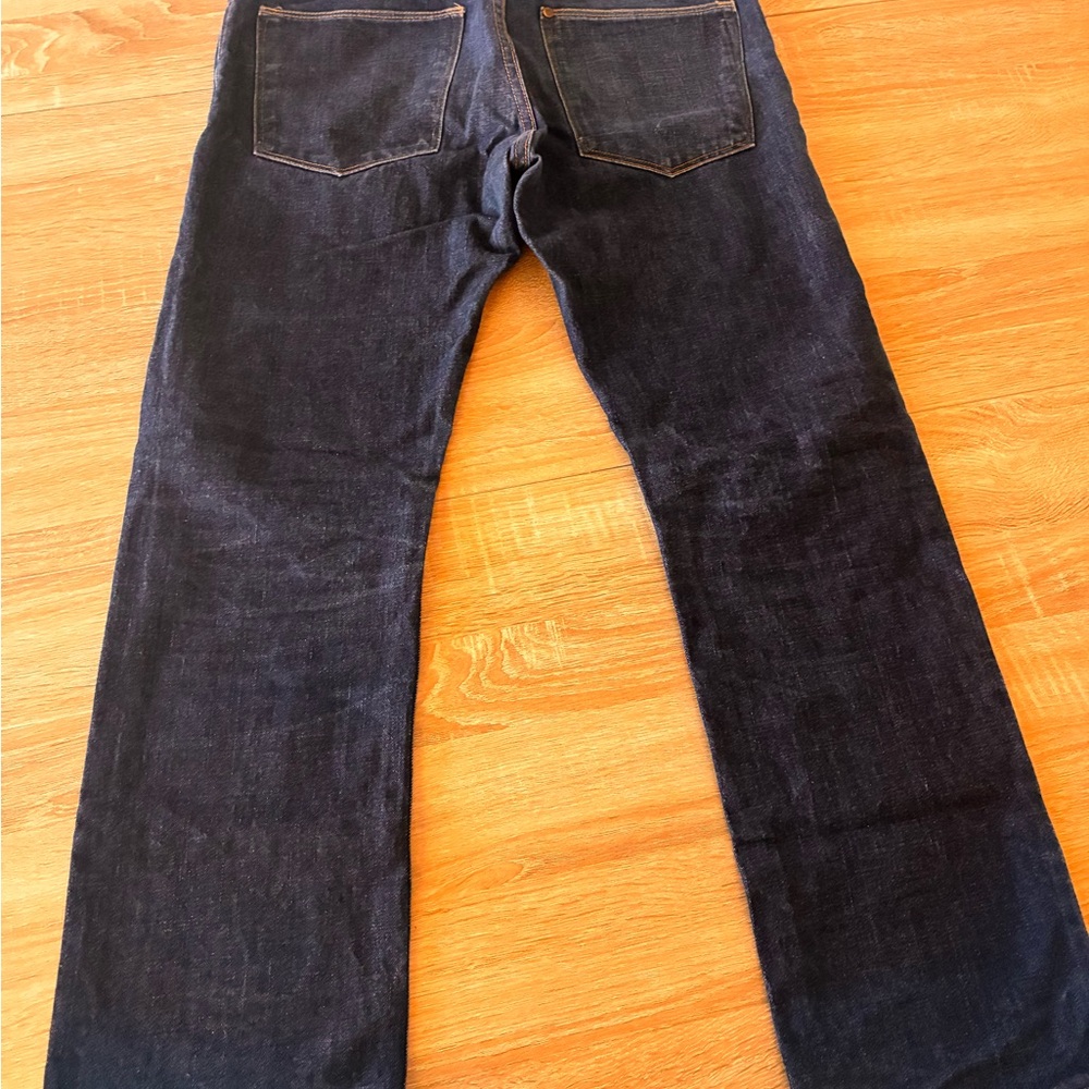 Men's Dark Blue Jeans - Picture 4 of 4